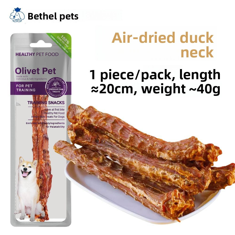 Dog Snacks Yihe 1.0m Stick Pet Snacks Large Dog Cowhide Ring Puppy Chicken Beef Chew Stick Dog