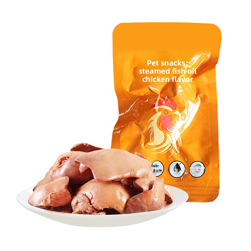 Dog Snacks Yihe 1.0m Stick Pet Snacks Large Dog Cowhide Ring Puppy Chicken Beef Chew Stick Dog