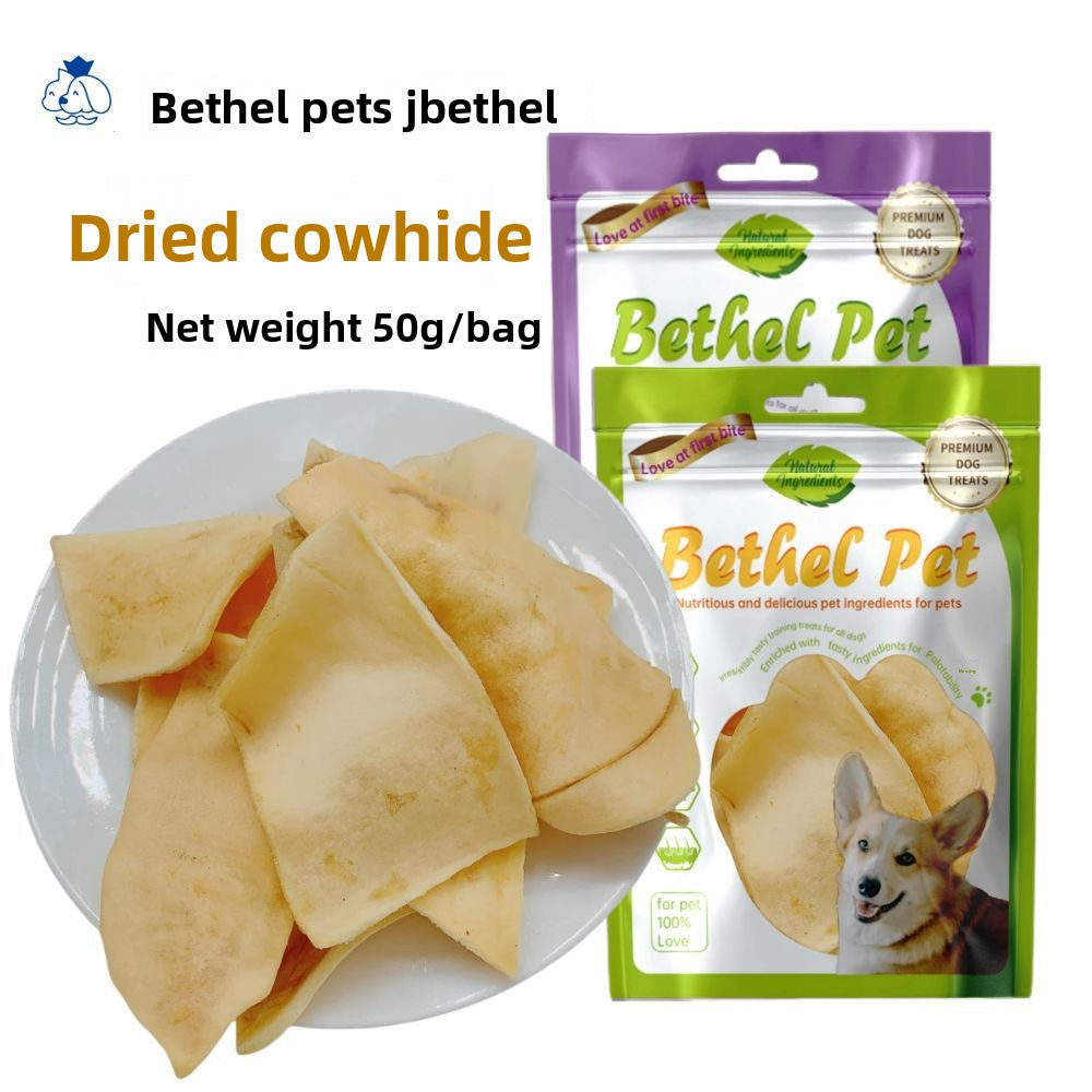 Dog Snacks Yihe 1.0m Stick Pet Snacks Large Dog Cowhide Ring Puppy Chicken Beef Chew Stick Dog