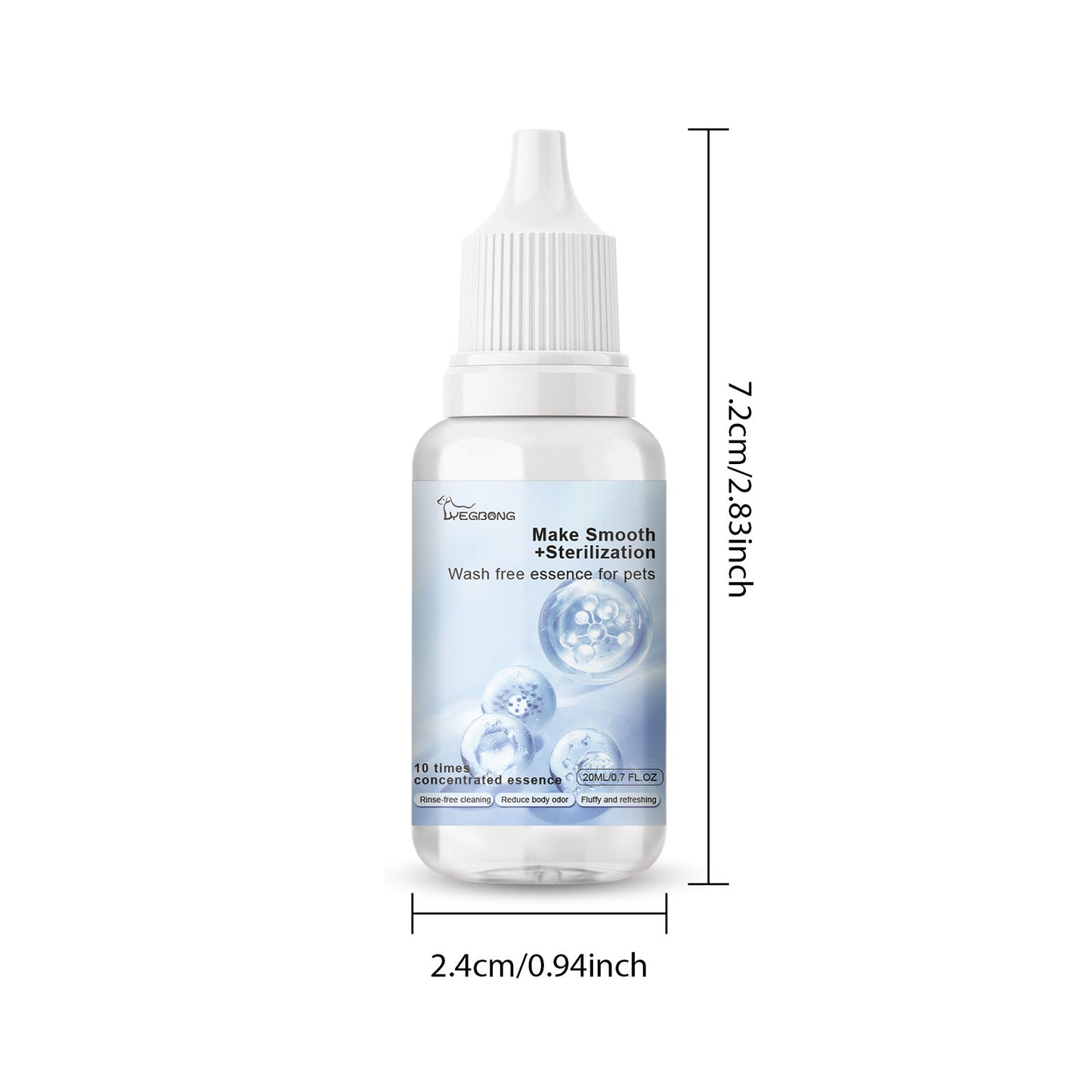 Yegbong Leave-In Pet Essence - For Fluffy, Fragrant Cat & Dog Hair
