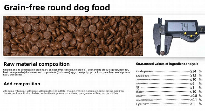 Freeze-Dried Raw Dog Food, 20kg Bulk Wholesale for Puppies & Adult Dogs