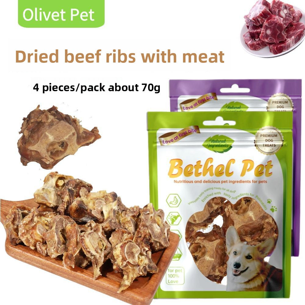 Dog Snacks Yihe 1.0m Stick Pet Snacks Large Dog Cowhide Ring Puppy Chicken Beef Chew Stick Dog