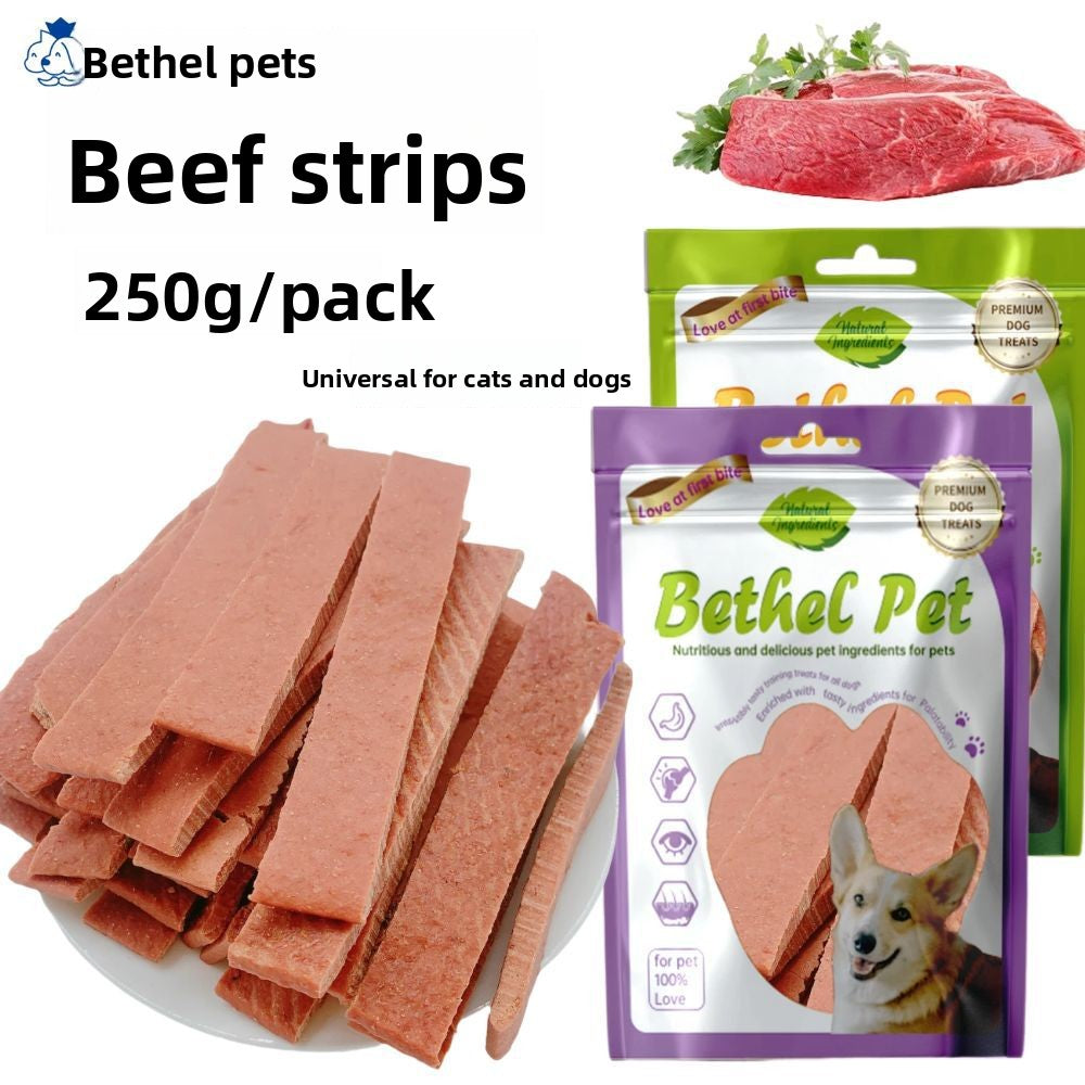 Dog Snacks Yihe 1.0m Stick Pet Snacks Large Dog Cowhide Ring Puppy Chicken Beef Chew Stick Dog