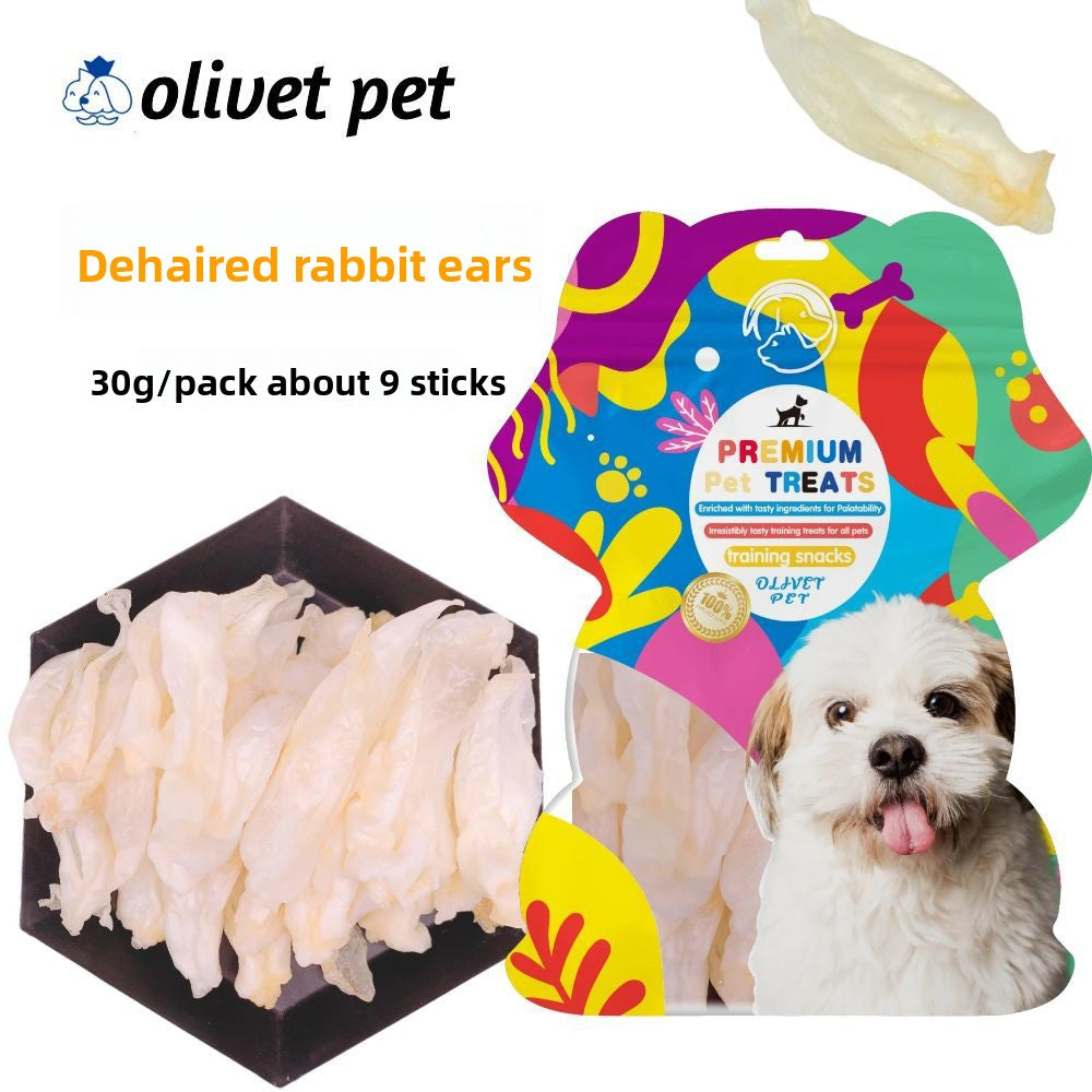 Dog Snacks Yihe 1.0m Stick Pet Snacks Large Dog Cowhide Ring Puppy Chicken Beef Chew Stick Dog