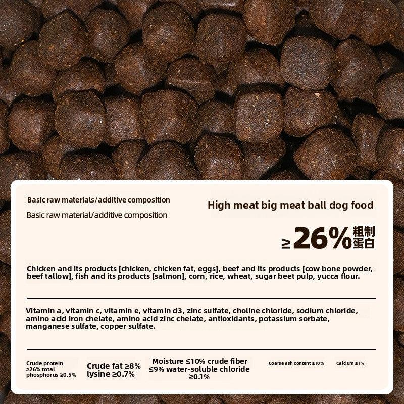 Freeze-Dried Raw Dog Food, 20kg Bulk Wholesale for Puppies & Adult Dogs