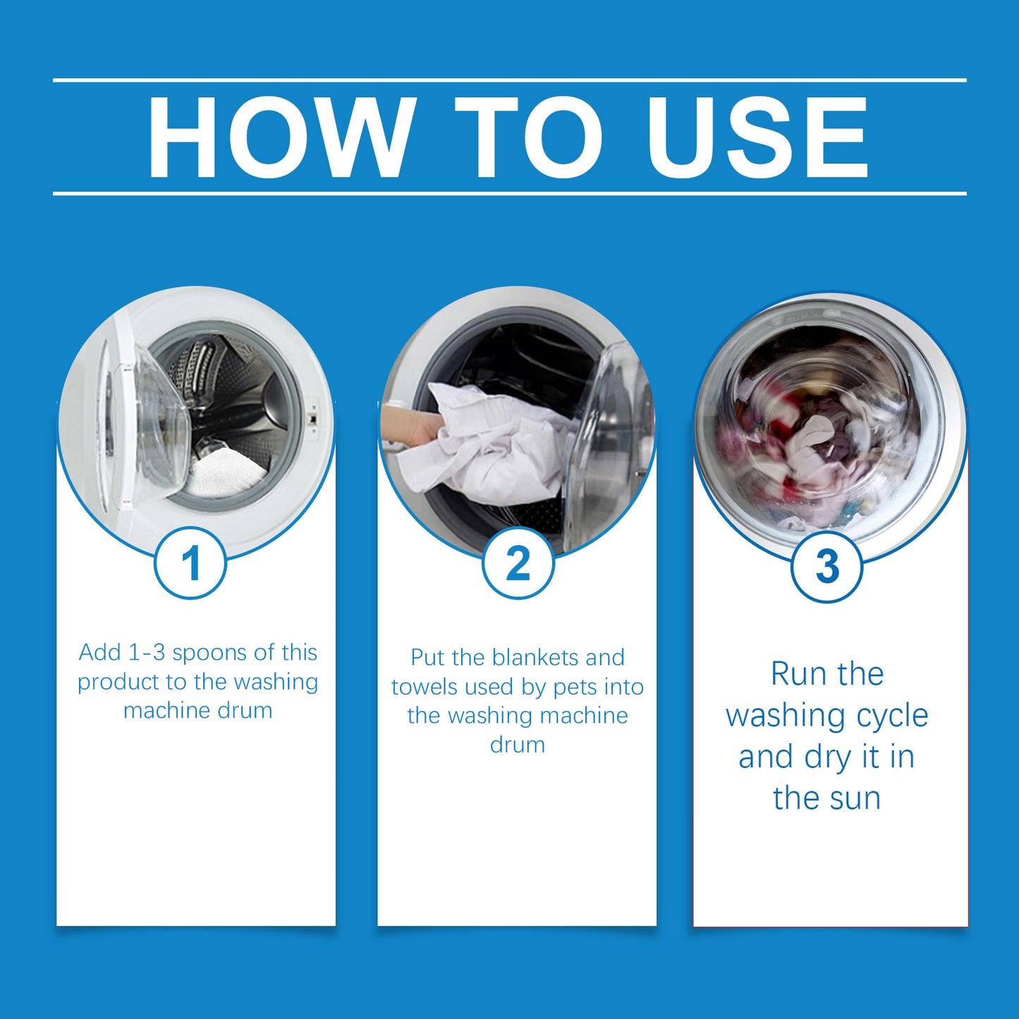 Yegbong Pet Laundry Powder: Stain & Odor Remover