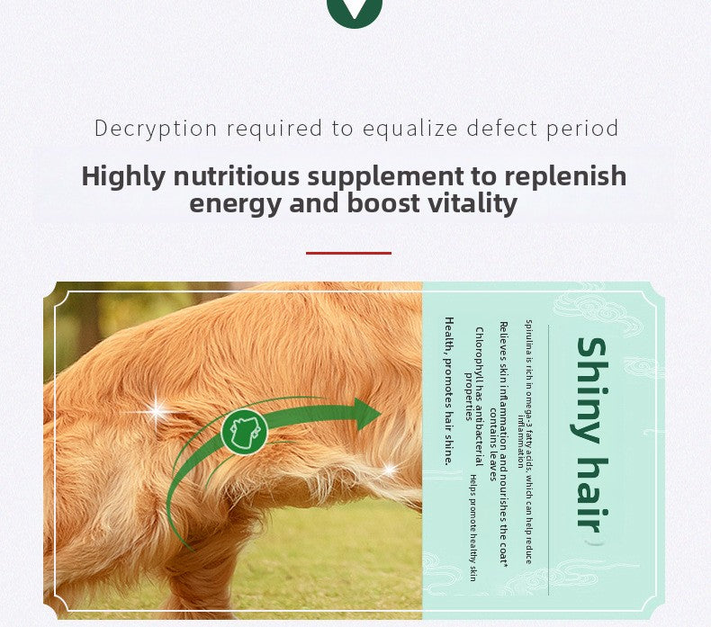 McFoody Algae Fun Beef & Spirulina Dog Food 2.5kg - Healthy Coat